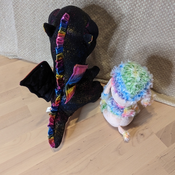 Ty plush poodle and dragon bundle - Picture 3 of 8